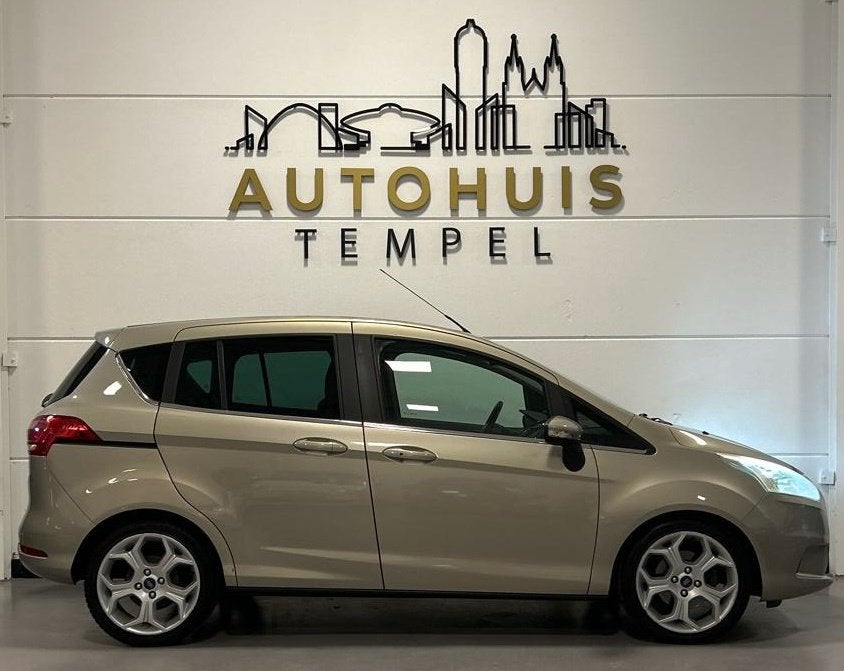 Ford B-Max 1.0 EcoBoost Titanium Nap Airco Led Stoelverw Par, Voorwielaandrijving, Euro 5, 101 pk, Gebruikt
