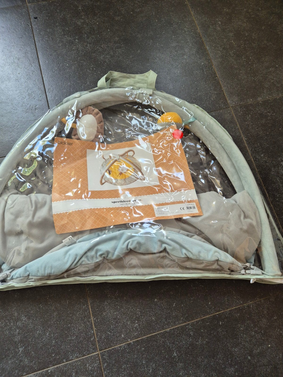 Blokker speelkleed Leeuw - Zo goed als nieuw, Ophalen of Verzenden, Zo goed als nieuw, Speelkleed, Met geluid