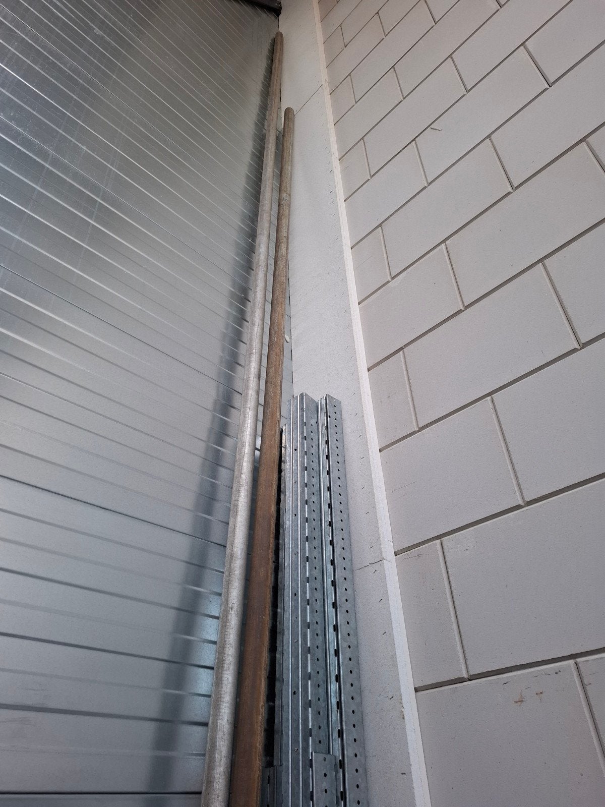 Antennemast gegalvaniseerd stalen buis en Aluminium buis, Ophalen, Gebruikt