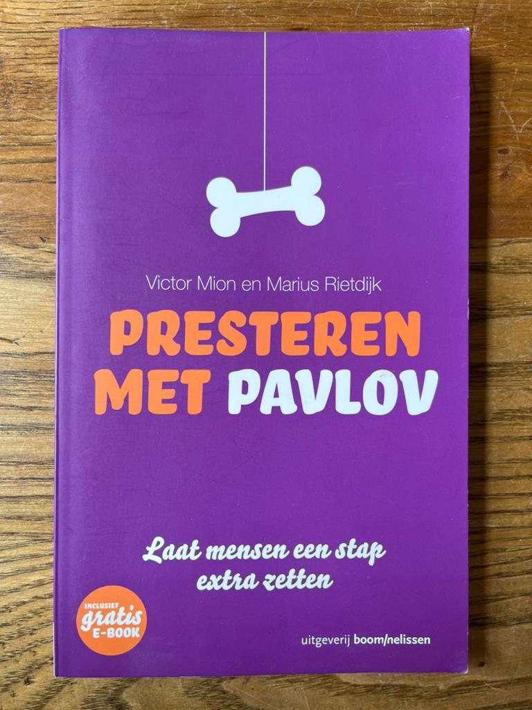 Presteren met Pavlov: Laat mensen een stap extra zetten, Ophalen of Verzenden, Zo goed als nieuw, Overige uitgevers, Nederlands