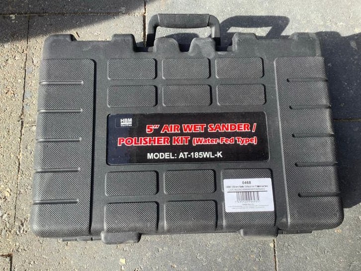 HBM 125 mm natte schuur polijst machine, Ophalen of Verzenden, Nieuw, Minder dan 600 watt, Overige typen
