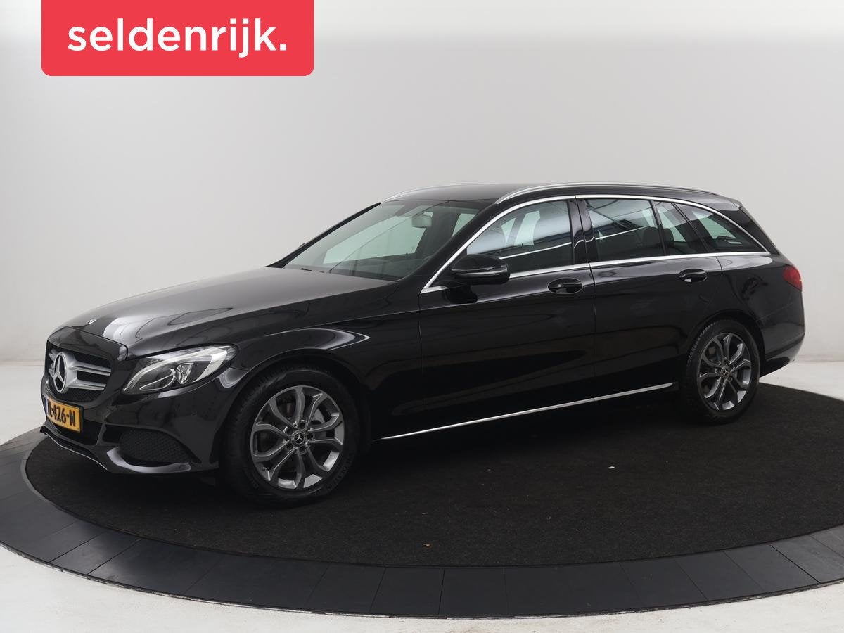 Mercedes-Benz C-klasse Estate 180 Business Solution | Half l, Automaat, Achterwielaandrijving, Leder en Stof, 17 km/l