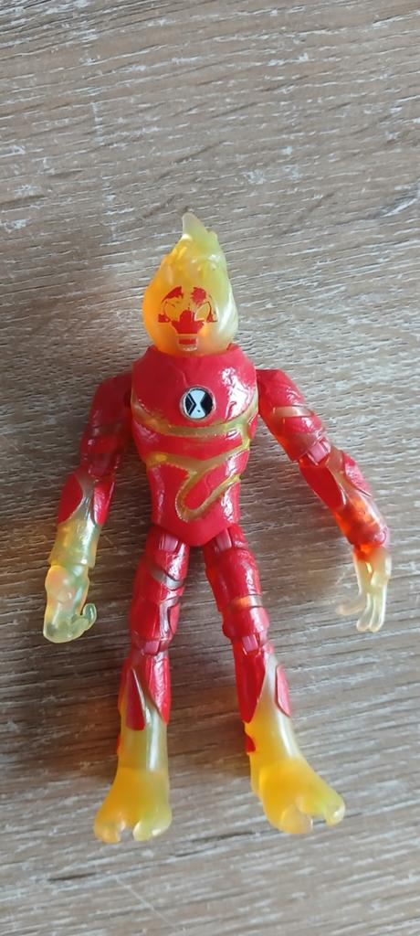 Ben 10 Heatblast action figure poppetje actie figuur, Ophalen of Verzenden, Gebruikt