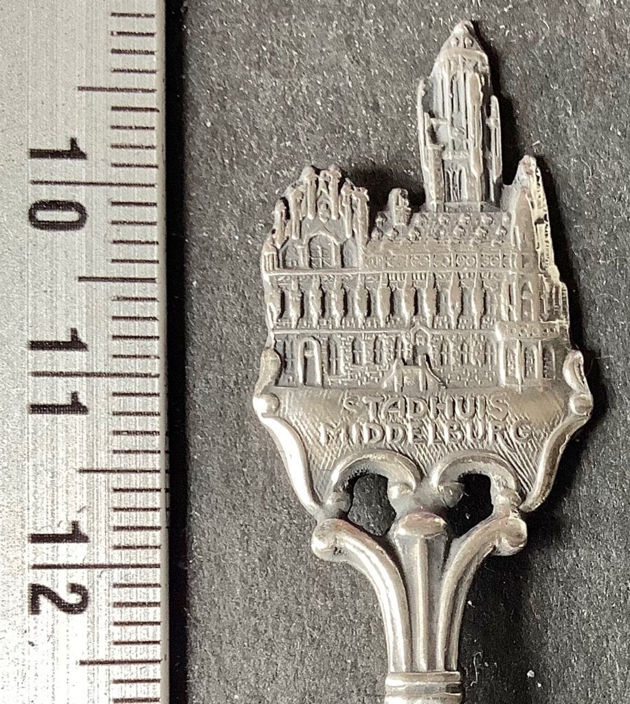 lepel, Stadhuis, Middelburg, type 3 (L18, Ophalen of Verzenden, Gebruikt