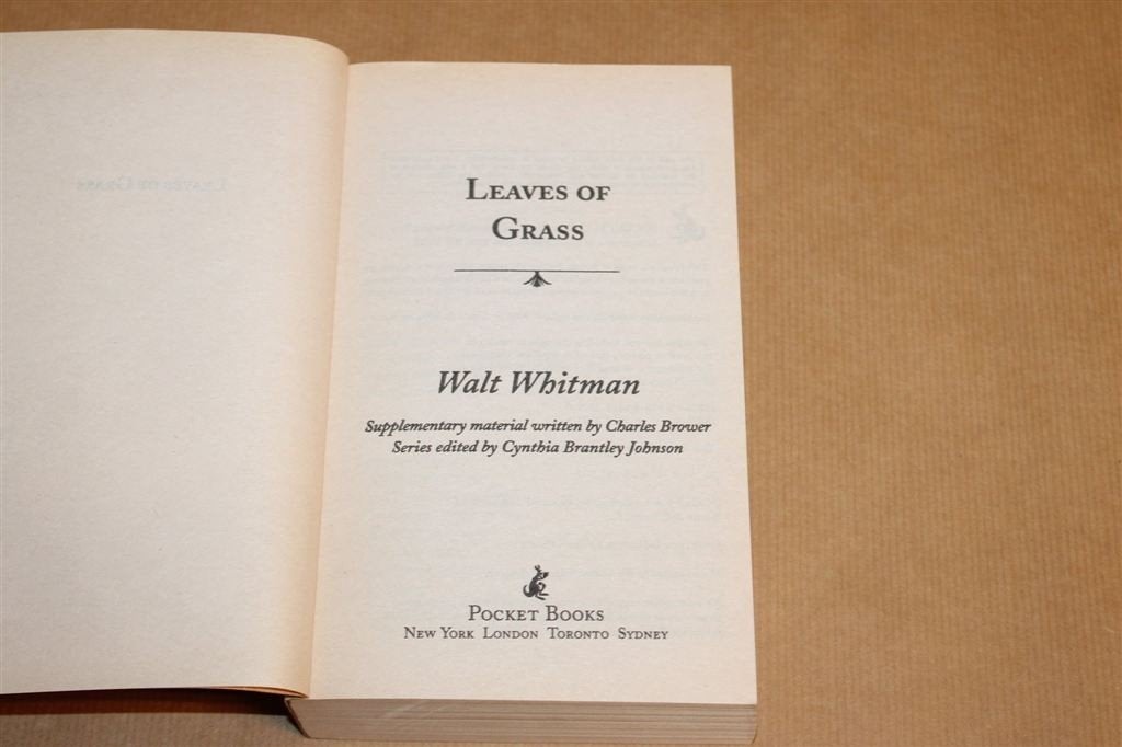 Leaves of Grass — Walt Whitman, Enriched Classics 2006, Ophalen of Verzenden, Gelezen