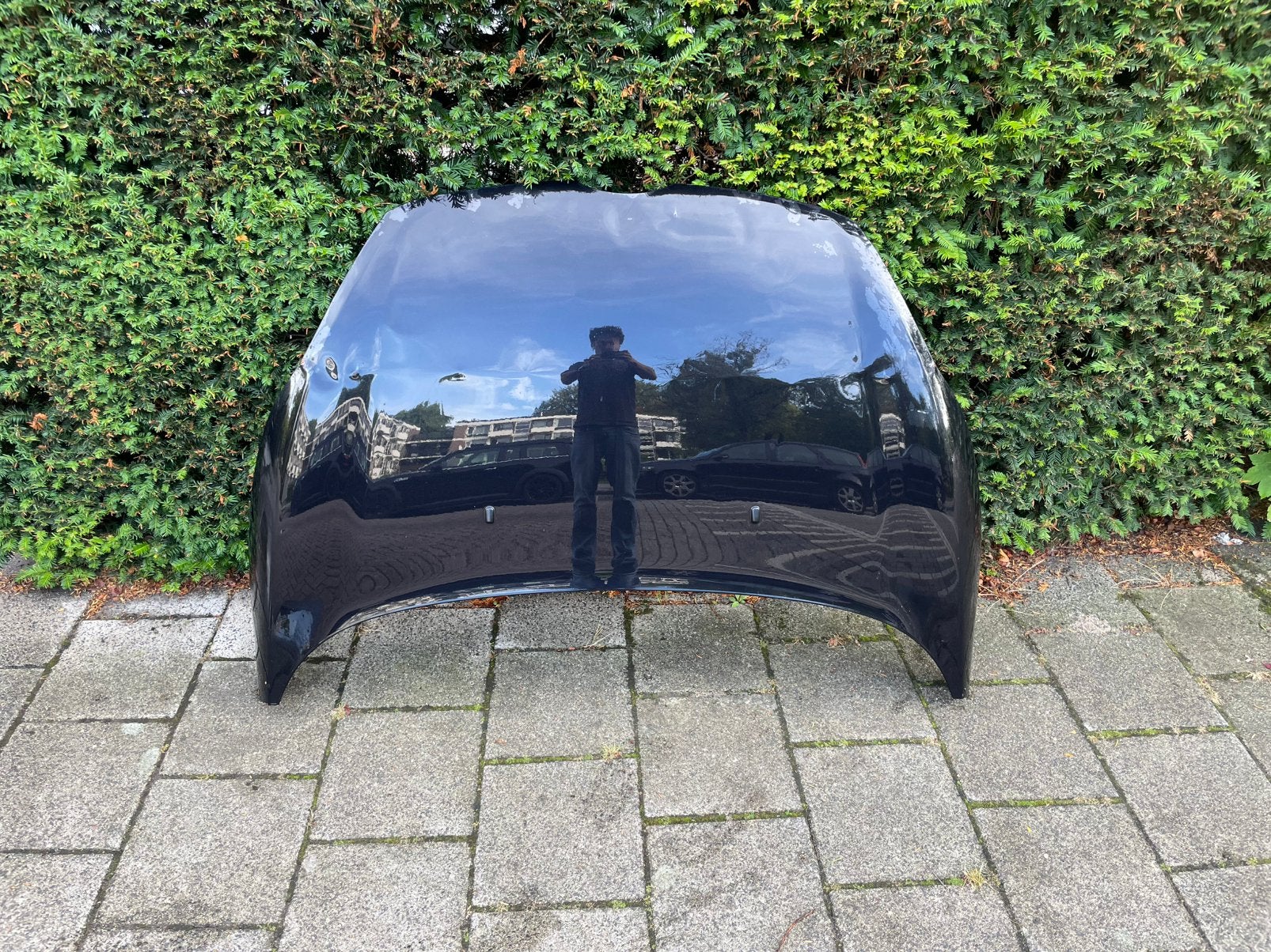 Ford fiesta mk7 2011 motorkap panther black, Ophalen, Voor, Ford, Motorkap