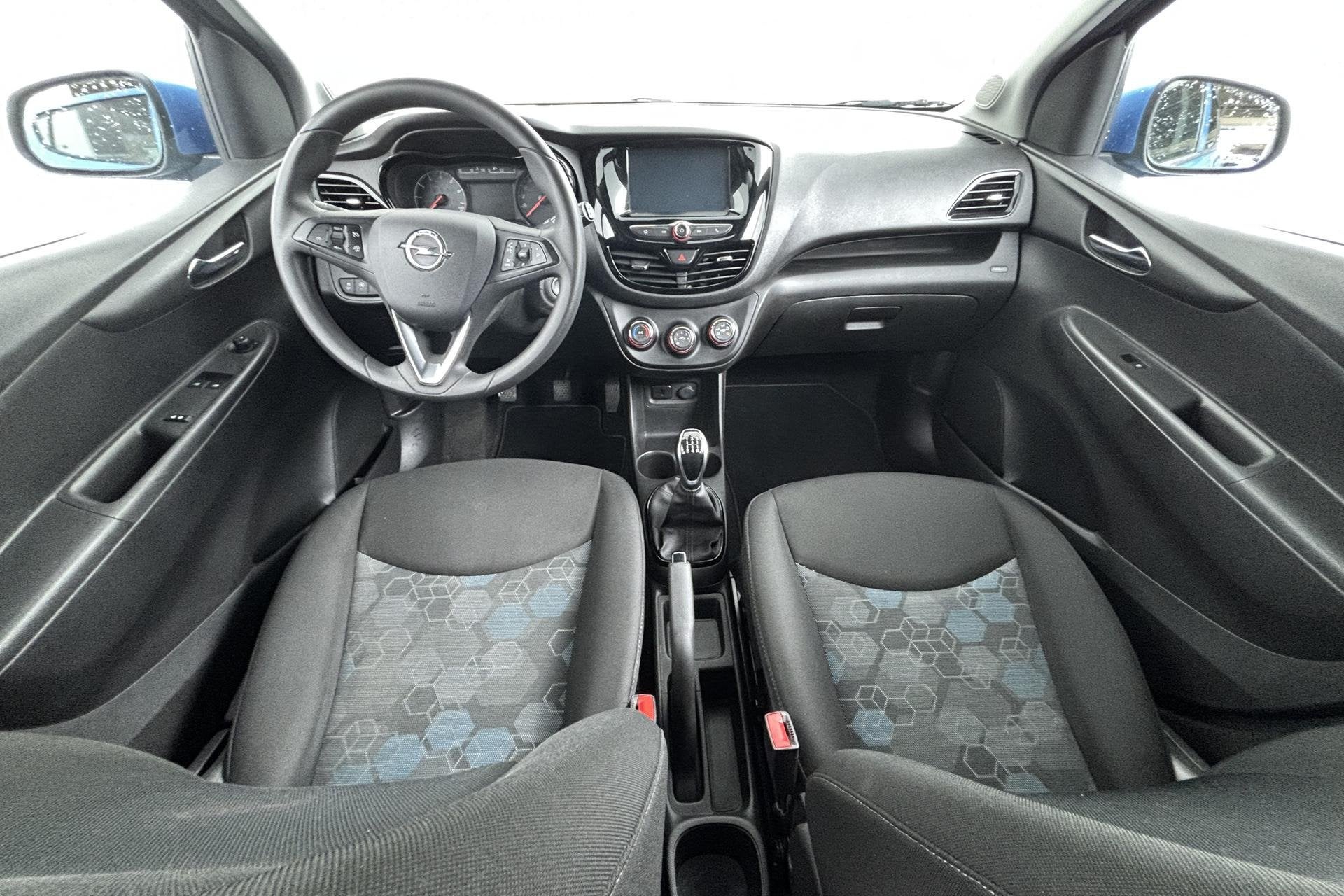 Opel KARL 1.0 Rocks Online Edition Speelse stadsauto met een, Voorwielaandrijving, 839 kg, Stof, Gebruikt