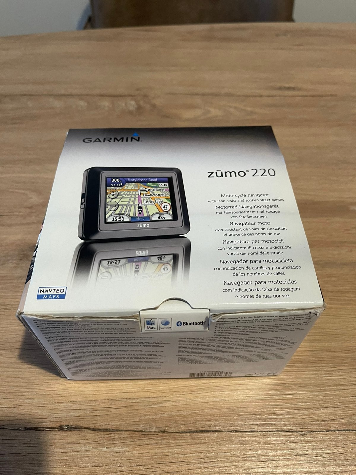 Garmin Zumo 220 motor navigatie, Ophalen of Verzenden, Gebruikt