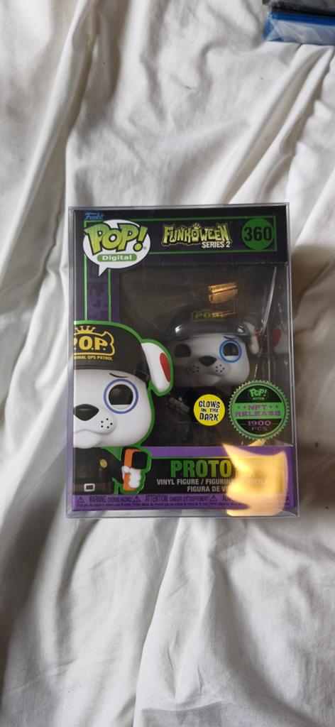Proto as p.o.p. nft funko, Ophalen of Verzenden, Zo goed als nieuw