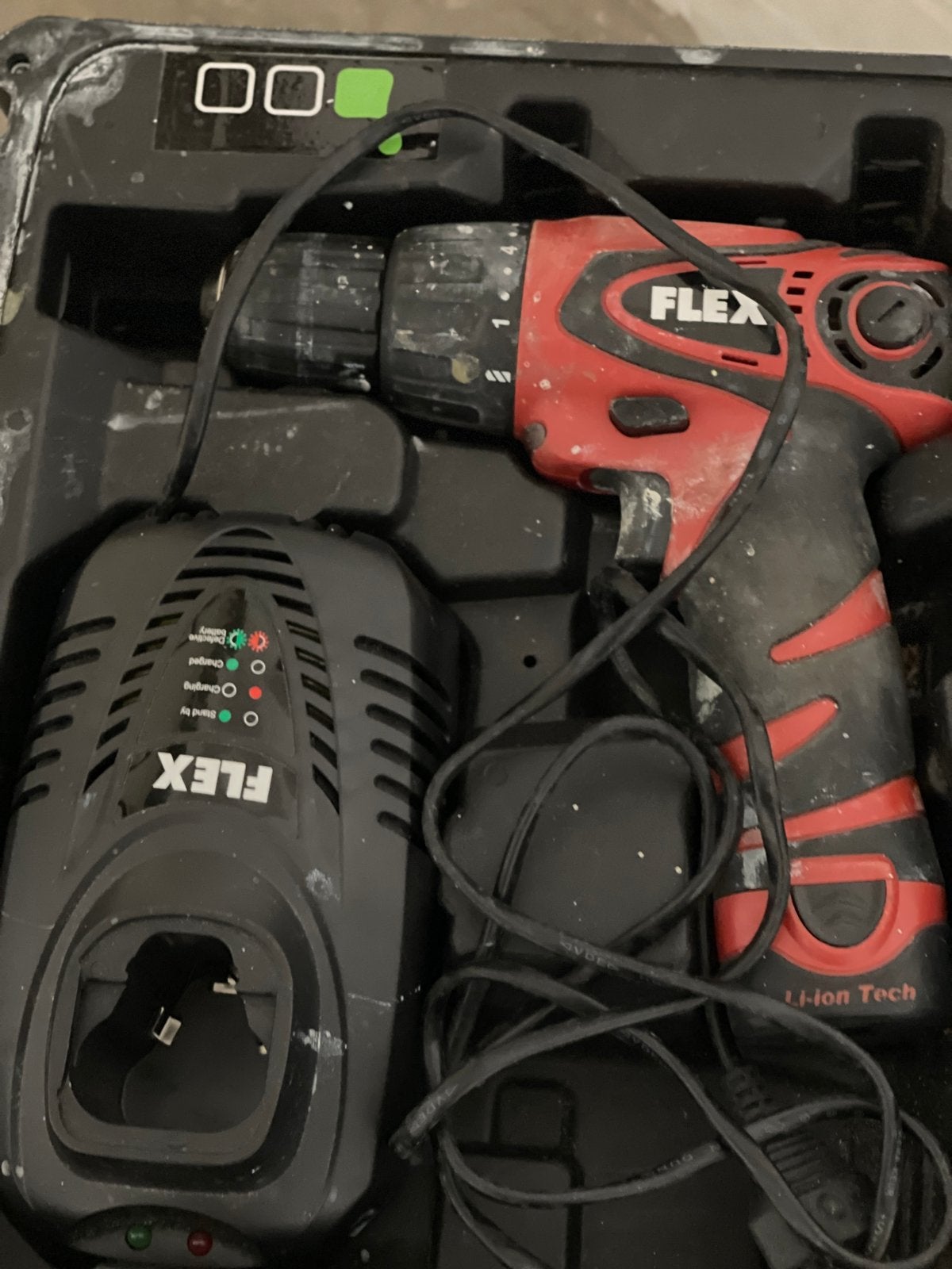 Flex accu schroef/boor machine, Ophalen, Gebruikt, Minder dan 400 watt, Boor- en Schroefmachine