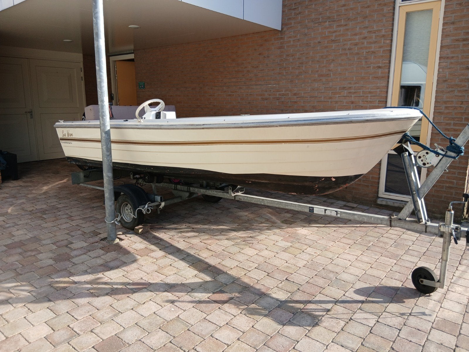 Leuke boot /bootje, Watersport en Boten, Ophalen, 10 tot 30 pk, Gebruikt, Buitenboordmotor