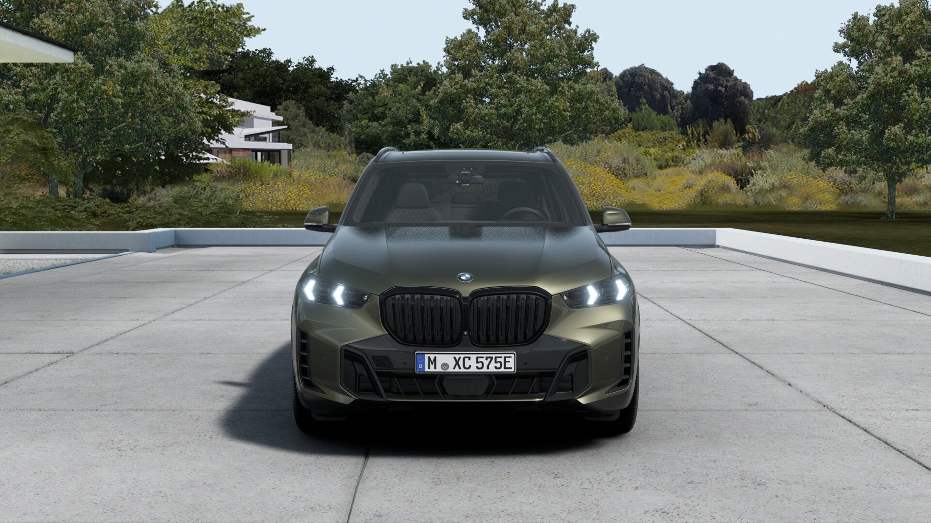 BMW X5 xDrive50e M Sport Automaat / Panoramadak Sky Lounge /, Auto's, Automaat, Stoelverwarming, 2395 kg, Leder