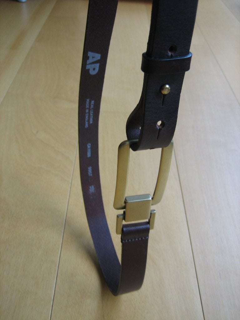 Chique bruin leren tailleriem AP by BRUPHILS 85 Snazzeys, Kleding | Dames, Minder dan 3 cm, 80 tot 90 cm, Bruin, Verzenden