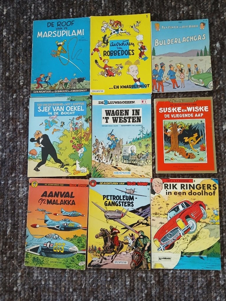 Verzameling Stripboeken, Meerdere stripboeken, Ophalen of Verzenden, Gelezen