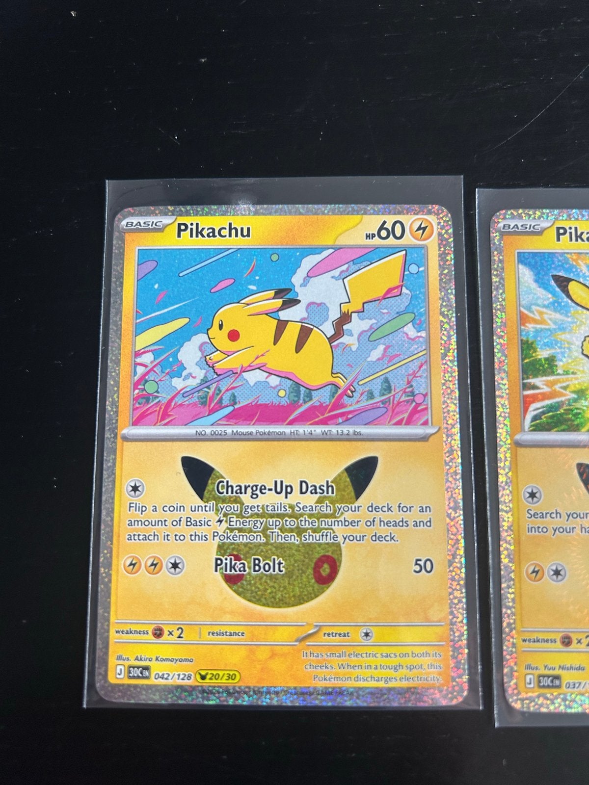 Mega Pokémon 30th Anniversary Bundel - Exclusieve Kaarten, Ophalen of Verzenden, Zo goed als nieuw, Meerdere kaarten, Foil