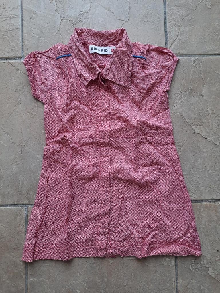 Kik Kid: leuke jurk rood maat 74-80, Ophalen, Gebruikt, Meisje, Jurkje of Rokje