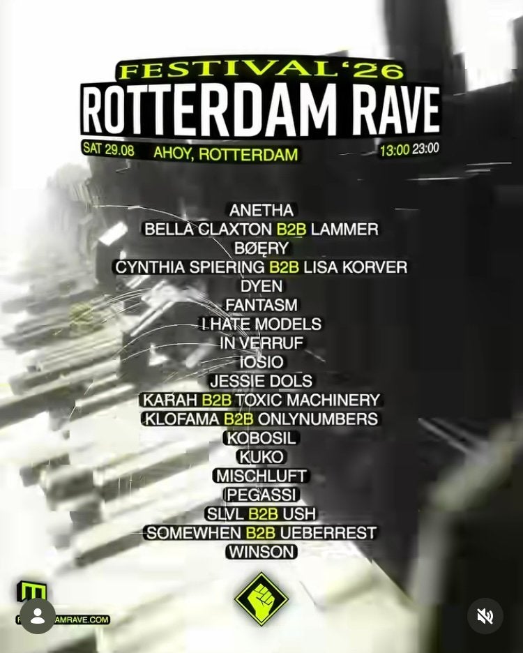 Rotterdam rave festival 29-8, Eén persoon