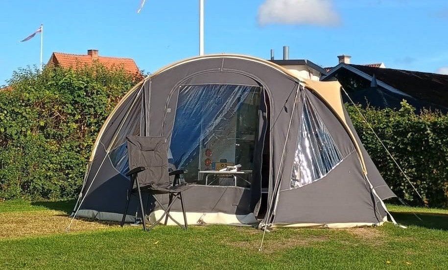 Kip Shelter Smitsveld Tag Shelter voortent, Caravans en Kamperen, Ophalen, Zo goed als nieuw, Ten Cate All Season 240g/m2, Overige merken