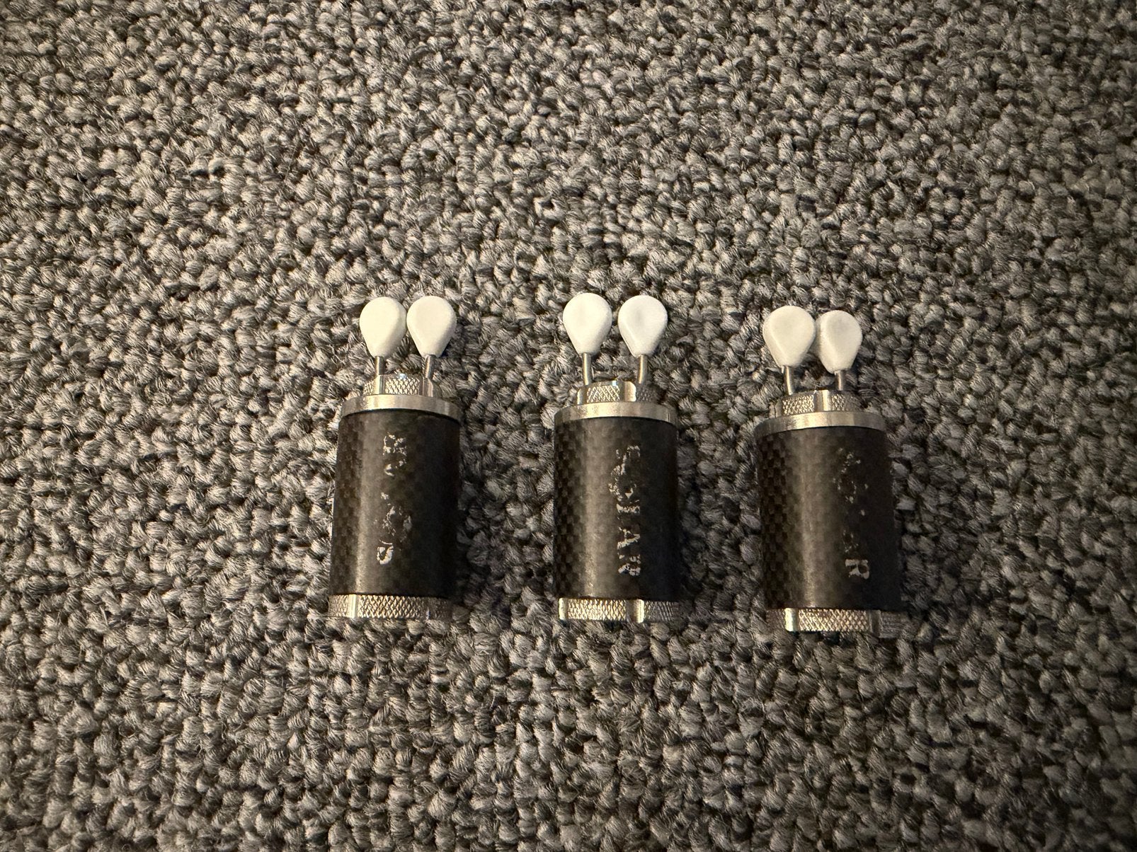 3 x Solar Titanium Indicator Heads, Ophalen of Verzenden, Gebruikt
