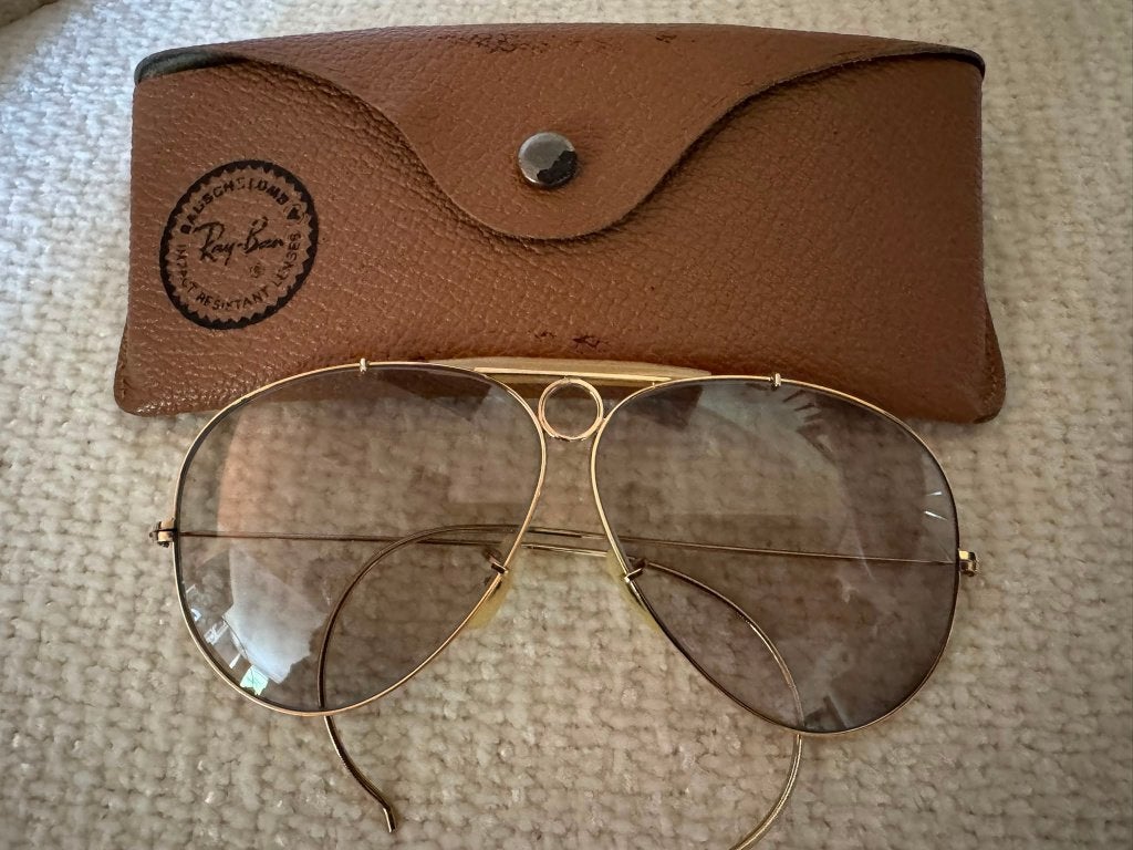 Vintage B&L Ray-ban Zonnebril Outdoorsman Shooter 10K GF OS4, Sieraden, Tassen en Uiterlijk, Zonnebrillen en Brillen | Heren, Ray-Ban USA