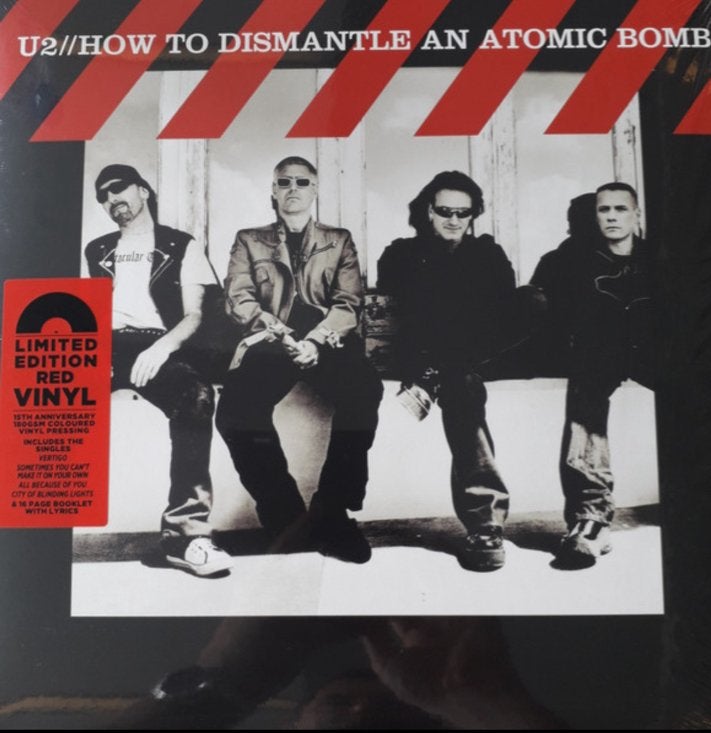 U2 - How To Dismantle An Atomic Bomb - Rode Vinyl LP, LP, Colored vinyl, Ophalen of Verzenden, Zo goed als nieuw