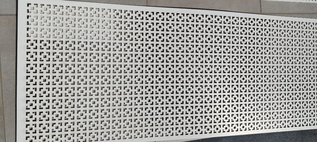 CanDo Decorpaneel Kreta MDF 183x61 cm, Ophalen, 30 tot 80 cm, Radiator, 150 cm of meer