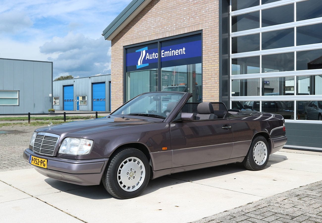 Mercedes-Benz E-klasse Cabrio 200 Topstaat H5 Bornit Karo 19, Auto's, 1998 cc, Cabriolet, 4 stoelen, Bedrijf