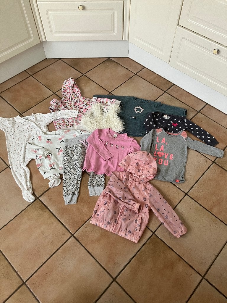 Babykleding pakket (meisje) maat 86 - diverse merken, Ophalen of Verzenden, Gebruikt, Maat 86