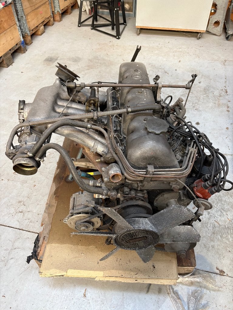 Mercedes 250 SE W108 motor + versnellingsbak – 1966, Ophalen, Gebruikt, Mercedes-Benz