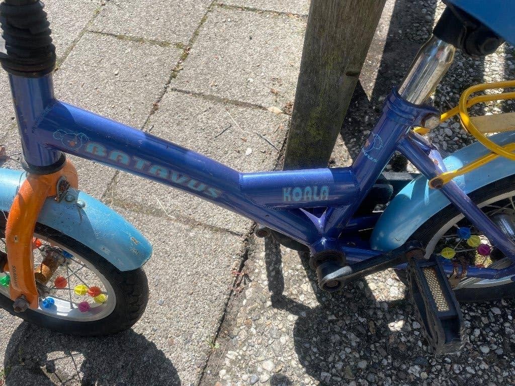 Kinderfiets, Ophalen, Terugtraprem, Gebruikt, Minder dan 16 inch