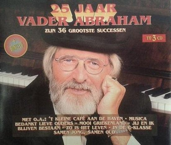 Vader Abraham – 25 Jaar Vader Abraham 3CD Box, Ophalen of Verzenden, Nieuw in verpakking, Levenslied of Smartlap, Boxset