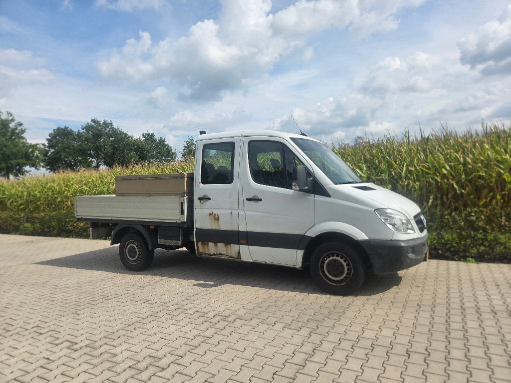 Mercedes-Benz 319 pick-up 2010 dubbel cabine airco, Auto's, 13 km/l, 190 pk, 7 stoelen, Mercedes-Benz