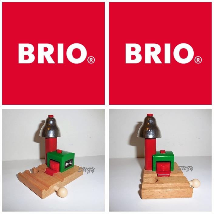 Brio Magnetisch Belsignaal voor Houten Treinspoor, Ophalen of Verzenden, Zo goed als nieuw