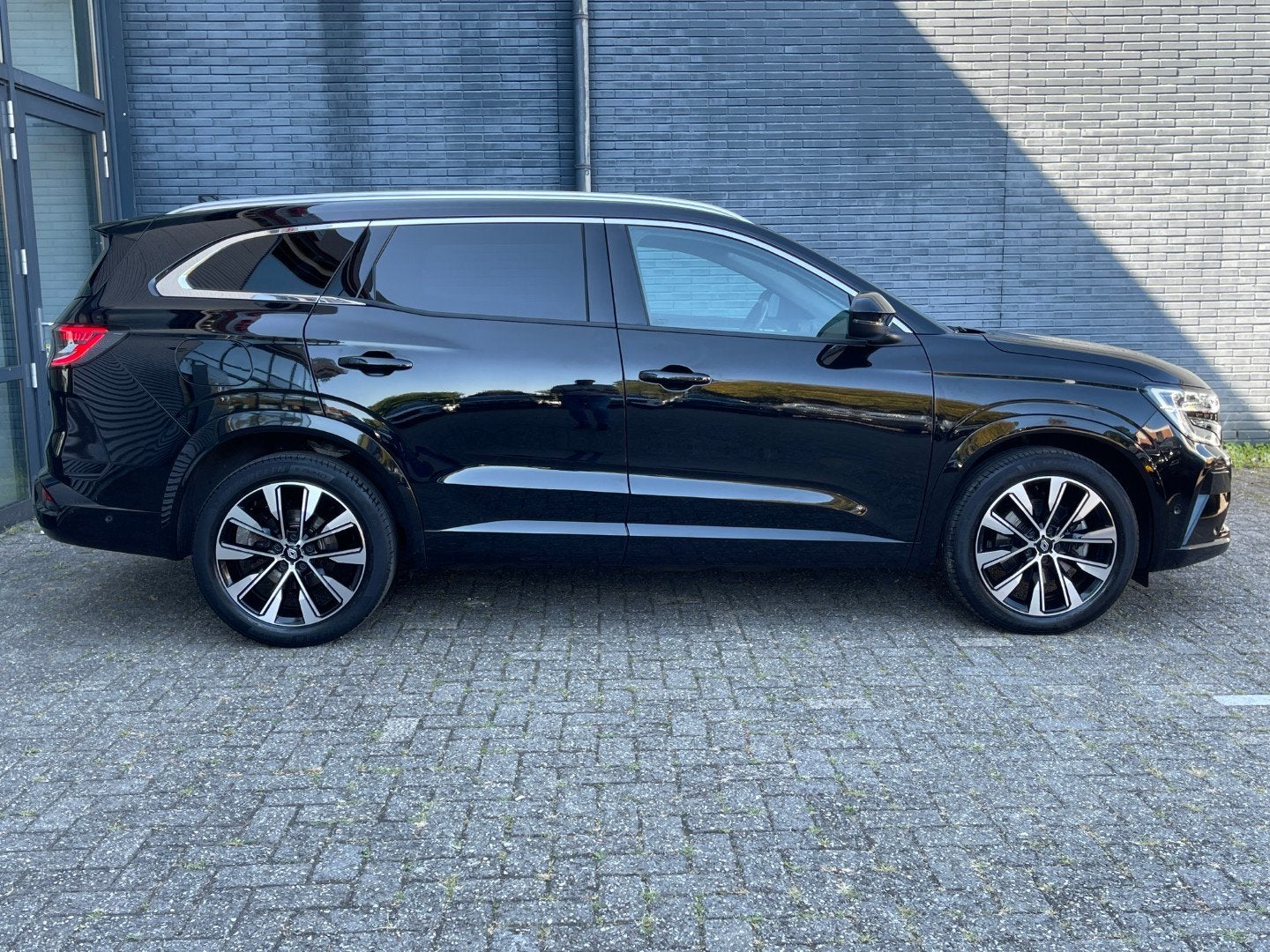 RENAULT Espace E-Tech Full Hybrid 200PK Techno Automaat | Ad, Auto's, Gebruikt, 1199 cc, Leder en Stof, Zwart