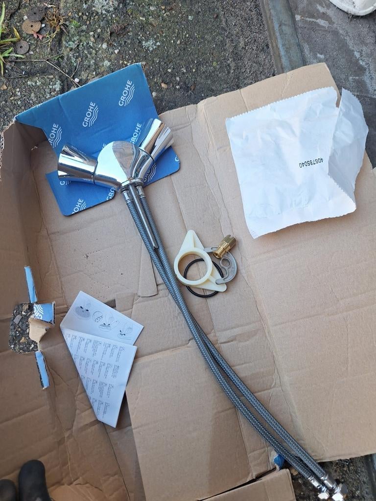 Grohe costa wastagelkraan mengkraan nieuw in doos.
Hij mist, Nieuw, Ophalen of Verzenden, X, Kraan