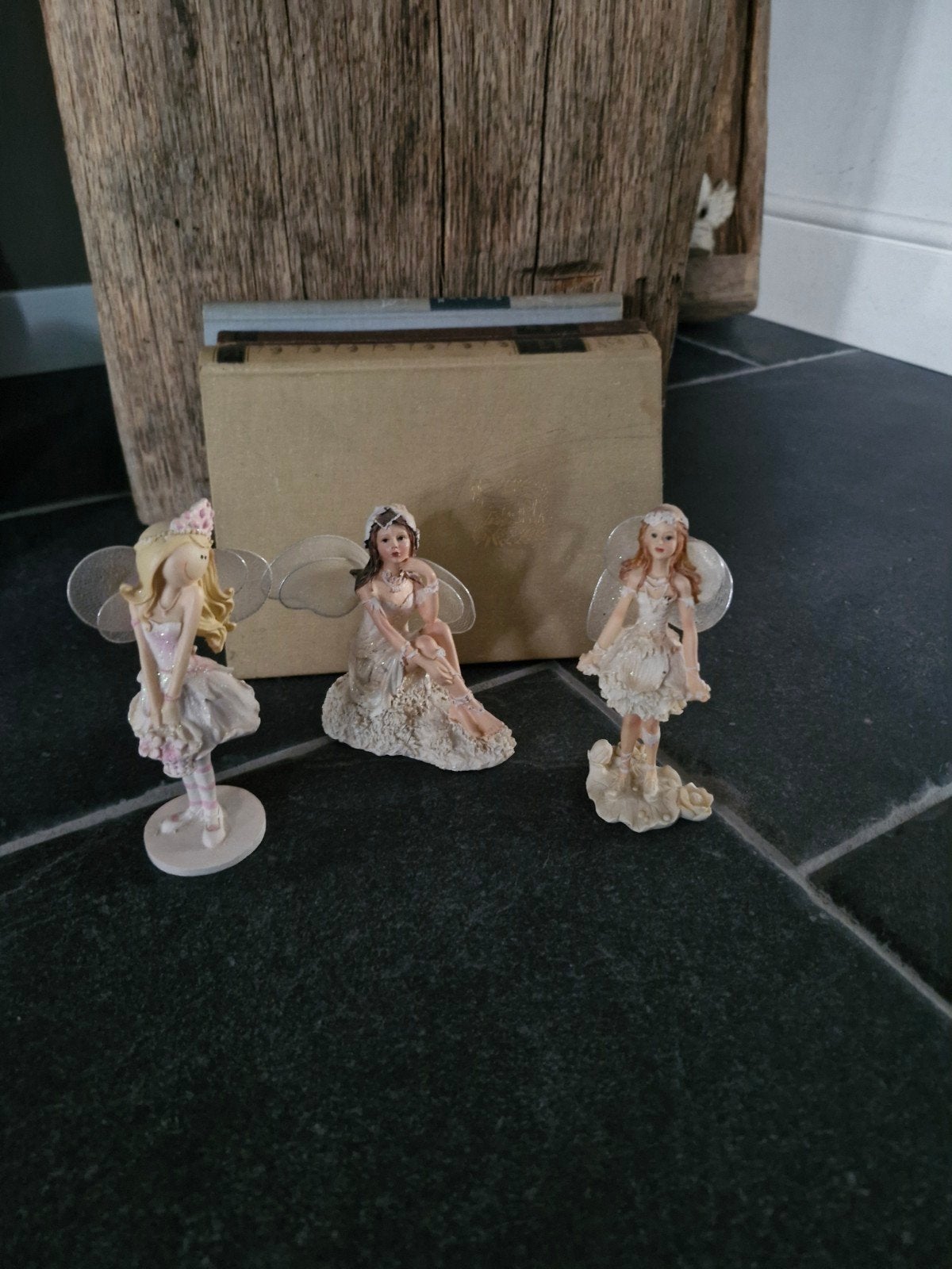 3 beeldjes. ENGELTJES, Ophalen of Verzenden, Zo goed als nieuw