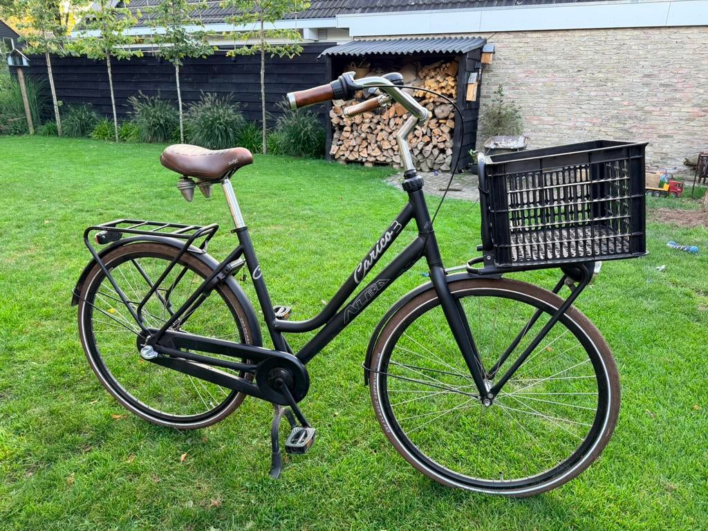 Moederfiets transportfiets schoolfiets dames meisjesfiets, 50 tot 53 cm, Ophalen, Zo goed als nieuw, Versnellingen