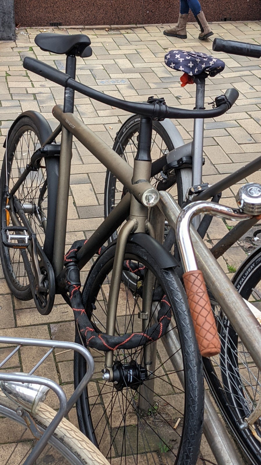 VanMoof standard straight 2017 fiets - Geen elektrisch gedoe, Fietsen en Brommers, Fietsen | Heren | Herenfietsen, Ophalen, Zo goed als nieuw