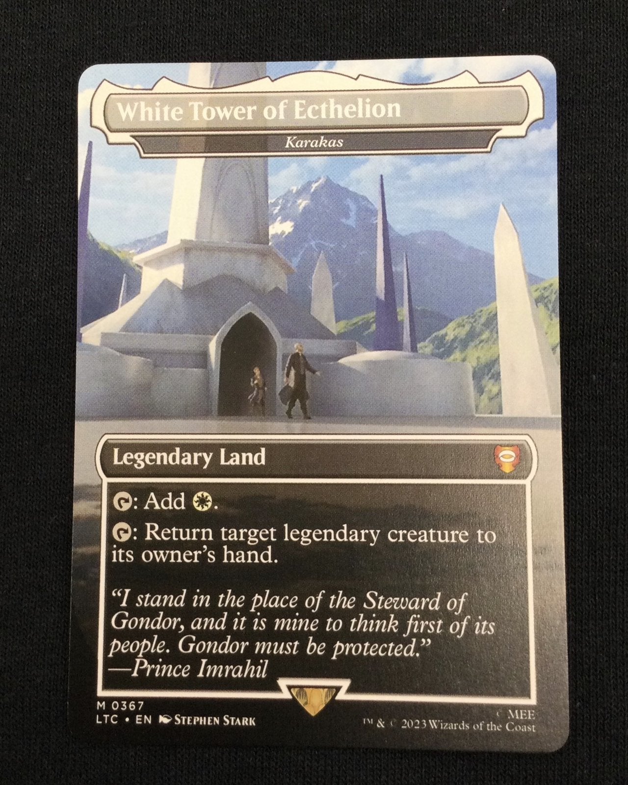 Gezocht: legendary lands lotr mtg kaarten, Ophalen of Verzenden, Zo goed als nieuw