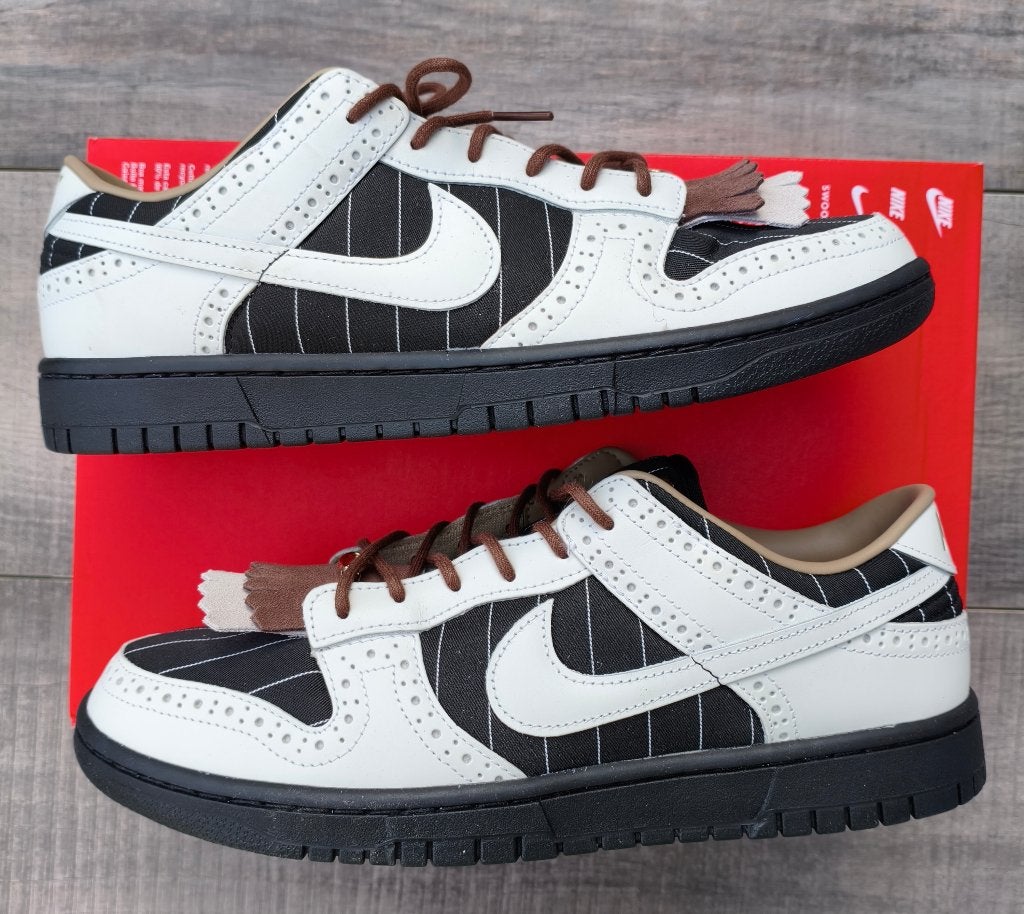 Nike Dunk Low Pinstripe - 44, Overige kleuren, Nike, Nieuw, Ophalen of Verzenden