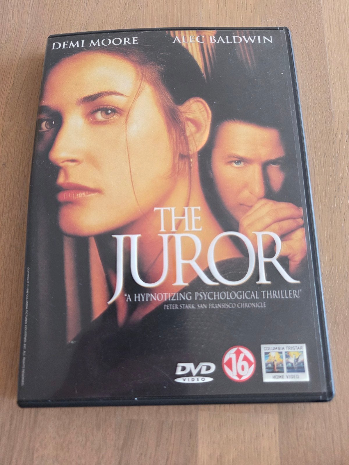 The Juror DVD - Psychologische Thriller met Demi Moore, Psychologische thriller, Gebruikt, Vanaf 16 jaar, Arabisch