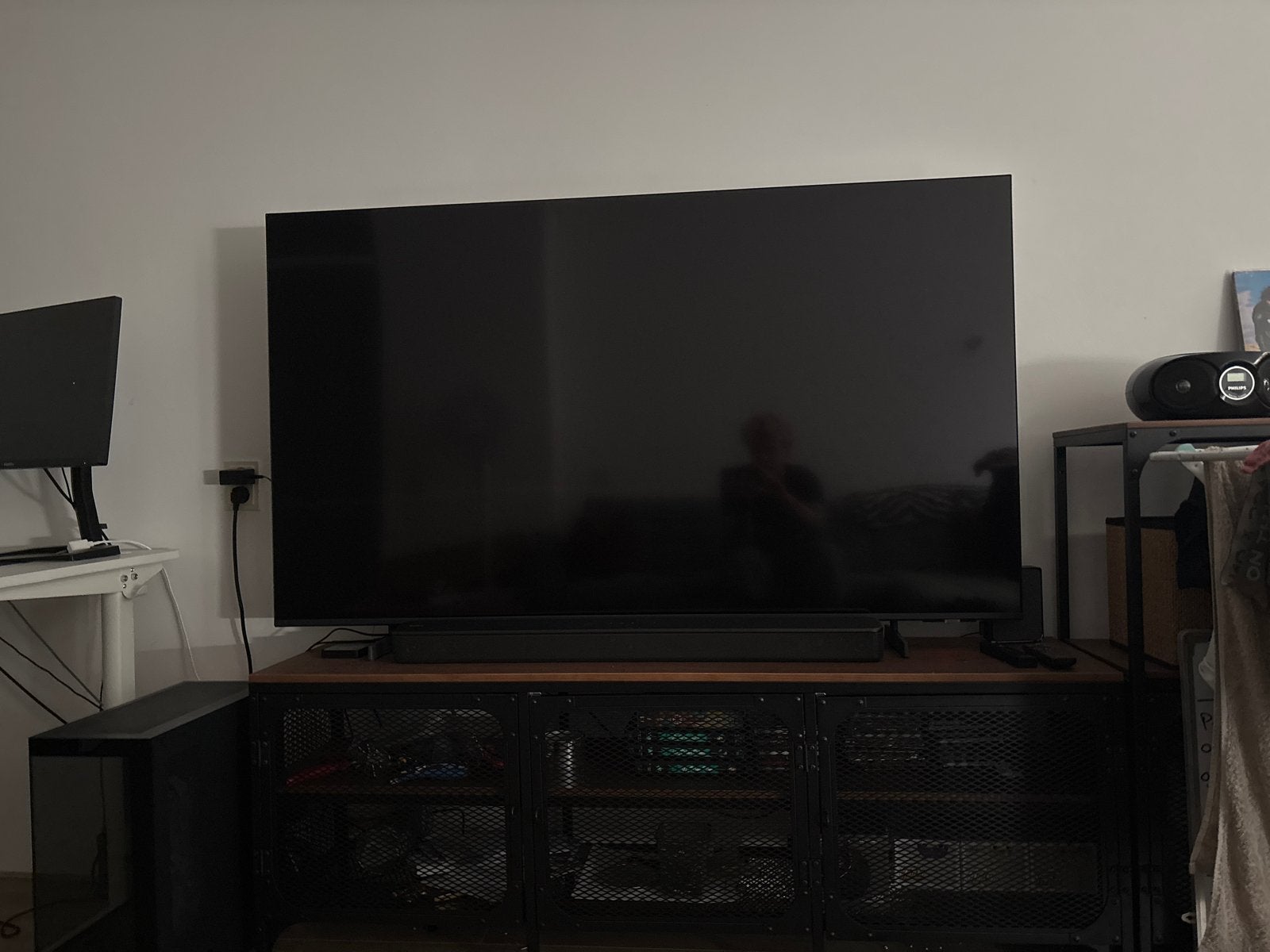 Samsung crystal UHD Smart TV 4K met defect scherm, Ophalen, QLED, 50 Hz, Samsung