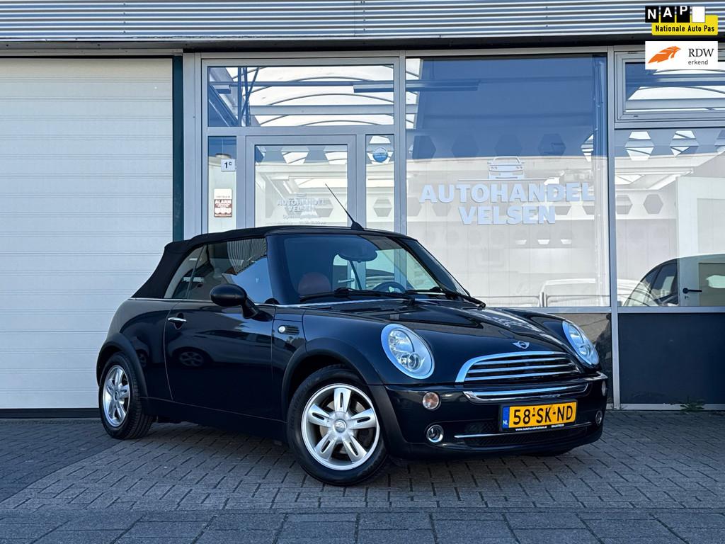 Mini Mini Cabrio 1.6 One Salt cabrio Zeer nette auto, Auto's, Gebruikt, 4 cilinders, Cabriolet, 4 stoelen