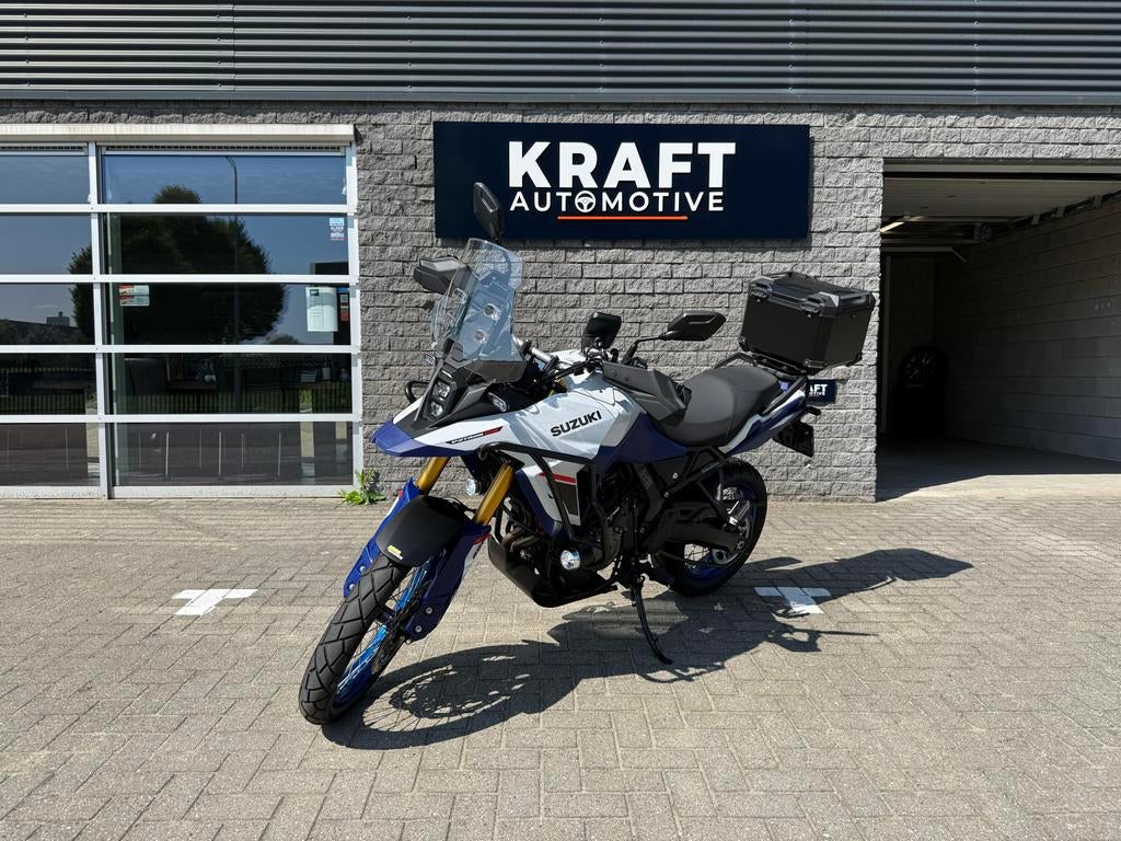 Suzuki V-Strom 800DE -  LED fog light | top case | valbeugel, Motoren, 2 cilinders, Motorrijbewijs A, Gebruikt, Meer dan 35 kW