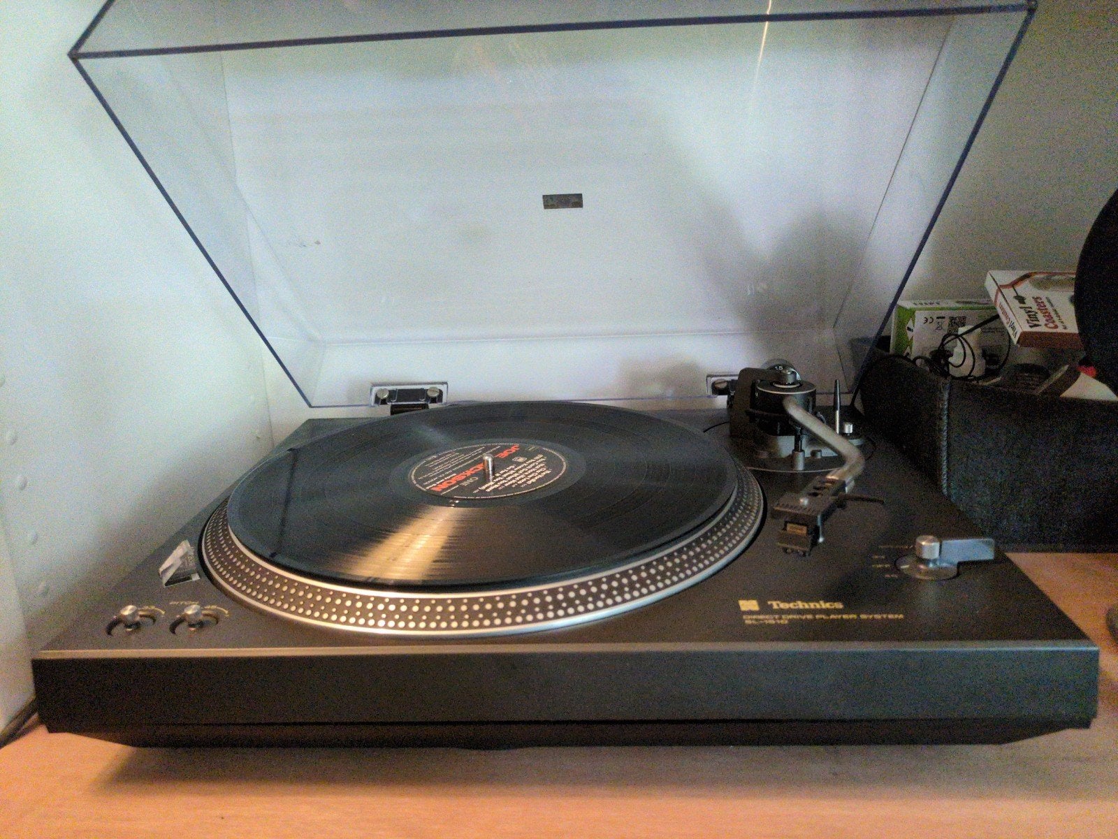 Technics SL1510 Direct Drive, Ophalen, Pitch-regelaar, Zo goed als nieuw, Platenspeler