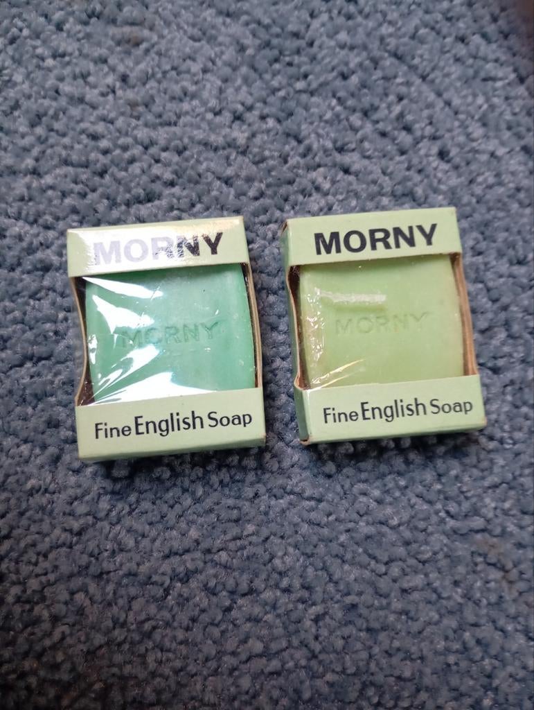 Vintage Morny zeepjes English Soap, Ophalen of Verzenden, Gebruiksvoorwerp