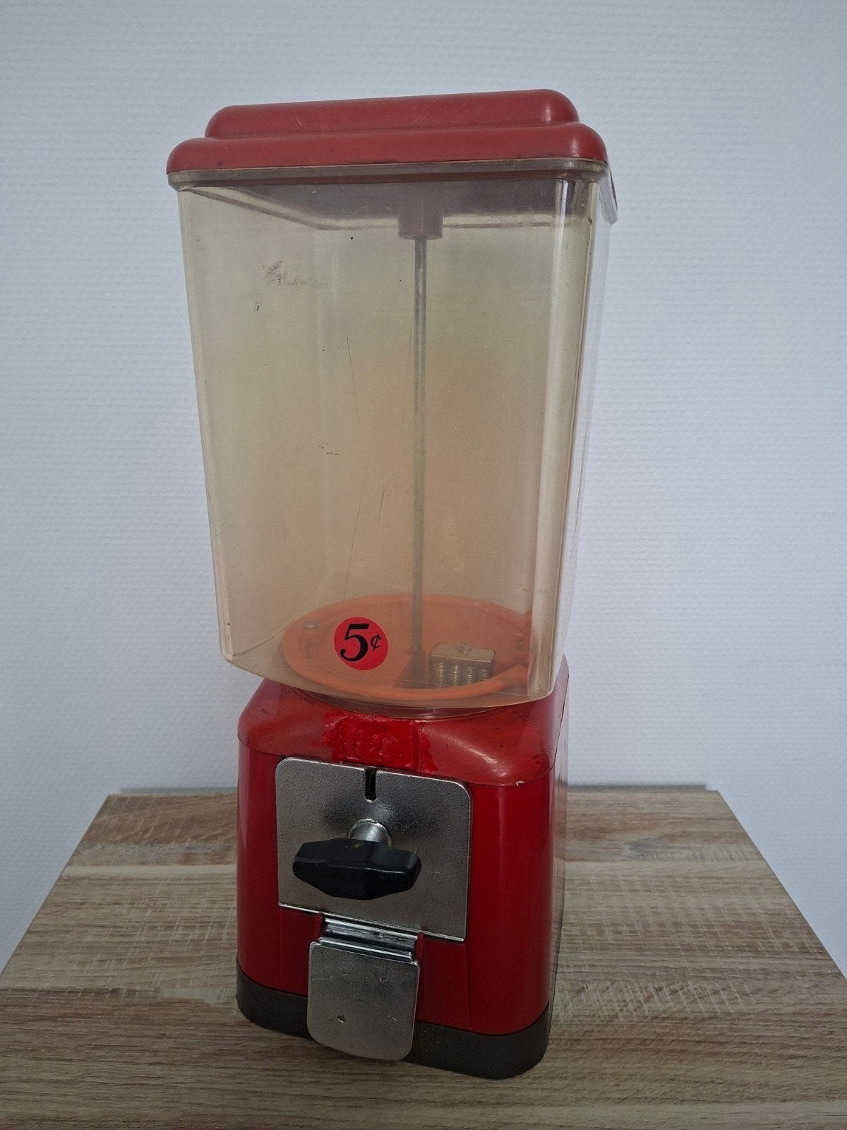 Kauwgomballen pinda automaat werkend mancave diner deco, Ophalen of Verzenden, Gebruikt