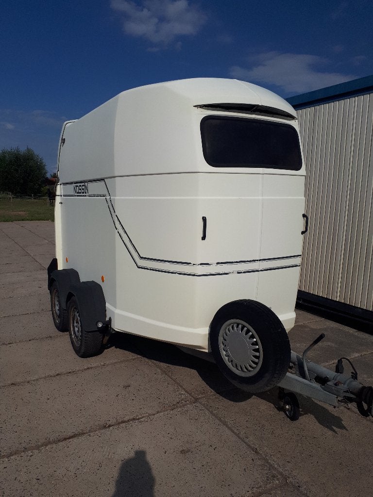 Westfalia paardentrailer, Ophalen, Gebruikt