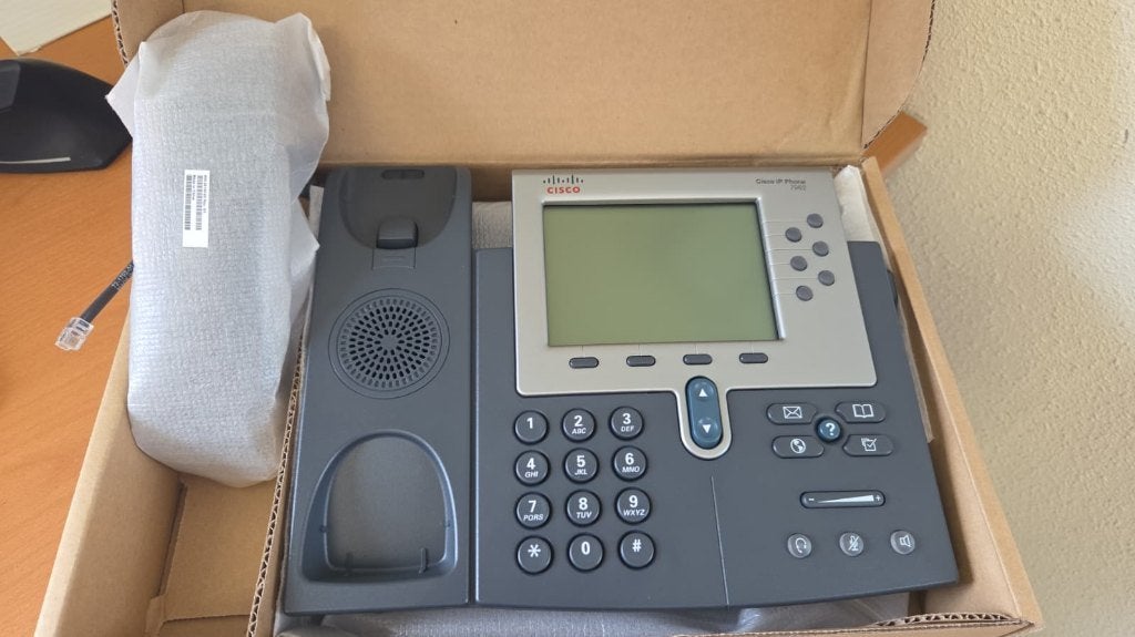 Partij van 25x Cisco Unified IP Phone 7962G – VoIP Telefoons, Ophalen, Nieuw