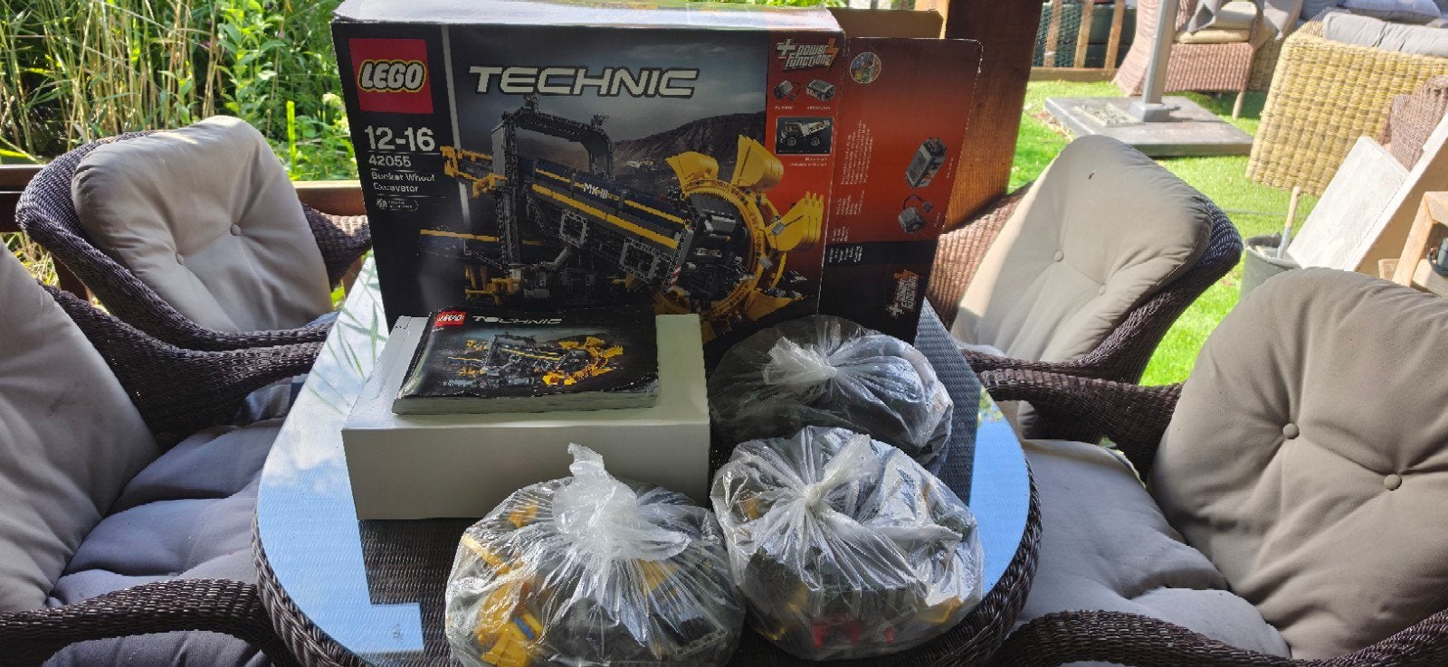 Lego Technic 42055 Bucket Wheel Excavator, Ophalen, Compleet, Lego, Zo goed als nieuw